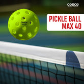 Cosco Max 40 Outdoor Pickleball Ball (Pack of 6)