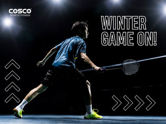 Transform Your Winter Fitness with Indoor Badminton & Cosco Equipment | Best Winter Workout