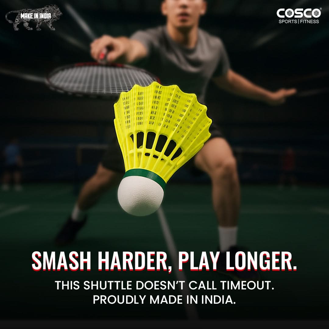 AERO 999 Match Play Nylon Shuttlecock | Pack of 3