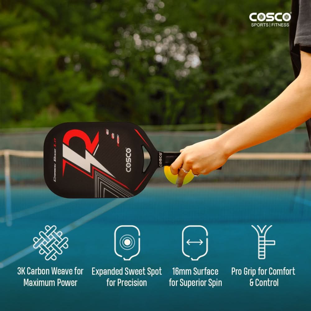 Cosco Carbon Edge 1.0 Pickleball Paddle Secondary image