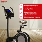 170U Upright Bike with 6kg Flywheel & 16 Levels Motorised Tension
