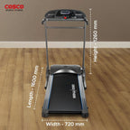 Cosco K 11 (1.25 HP DC Motor) Treadmill with Manual Incline Upto 3 Levels