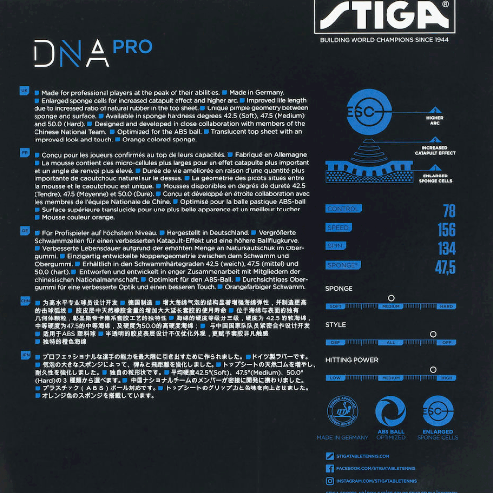 Stiga DNA Pro-M