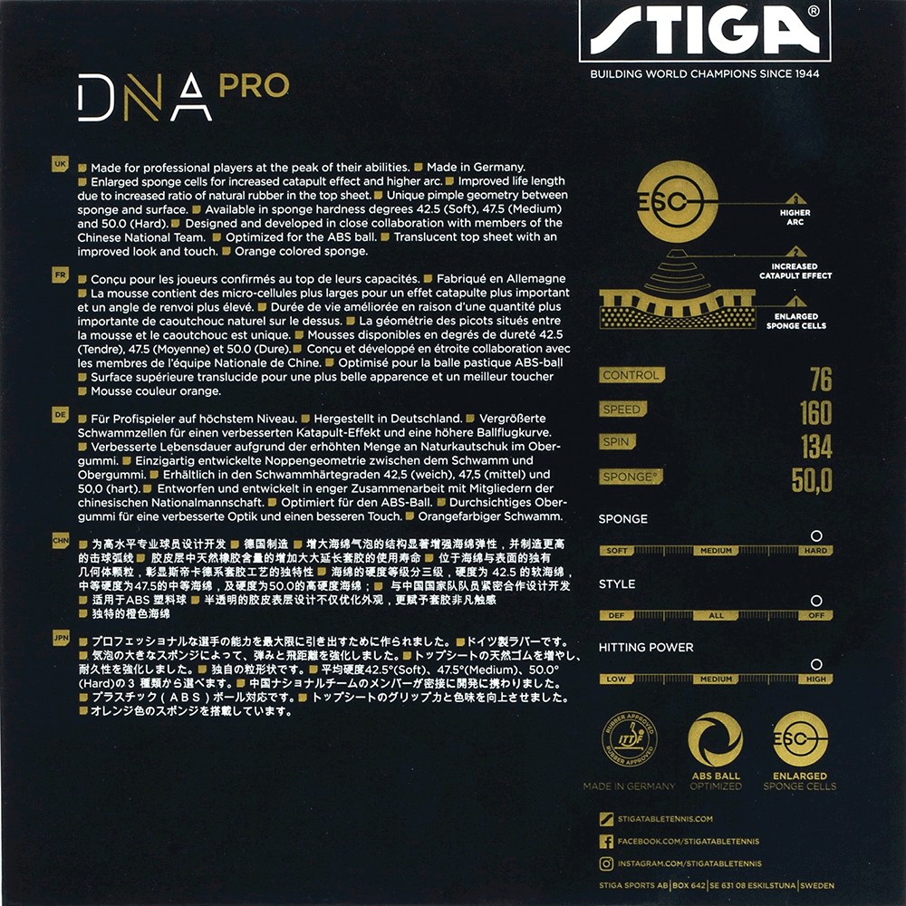 Stiga DNA Pro-H