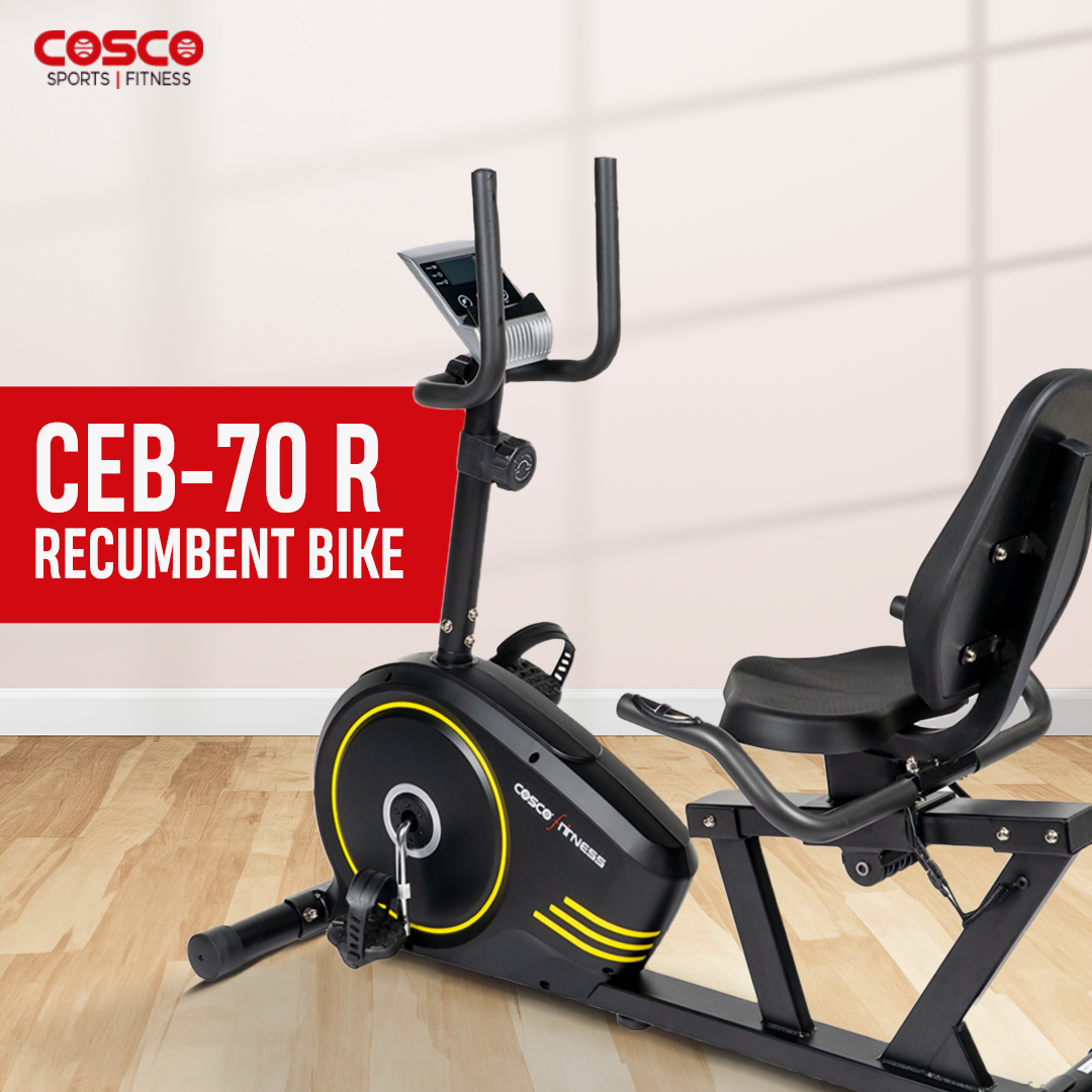 CEB-70R Recumbent Stationary Bike with 5kg Flywheel Main image