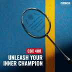 Badminton Racket CBX 400  (For match)