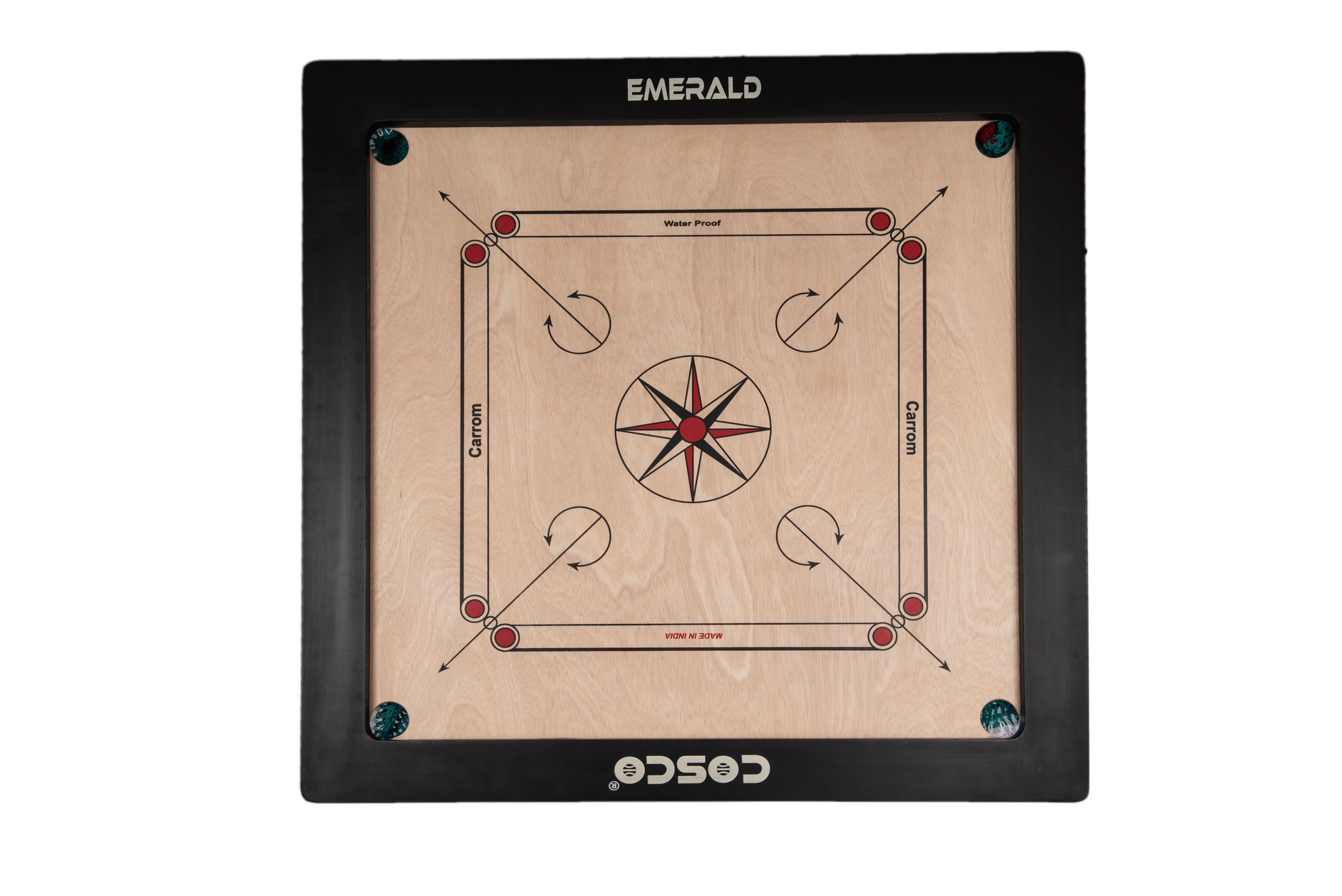 Carrom Board Emerald 35 inches Secondary image