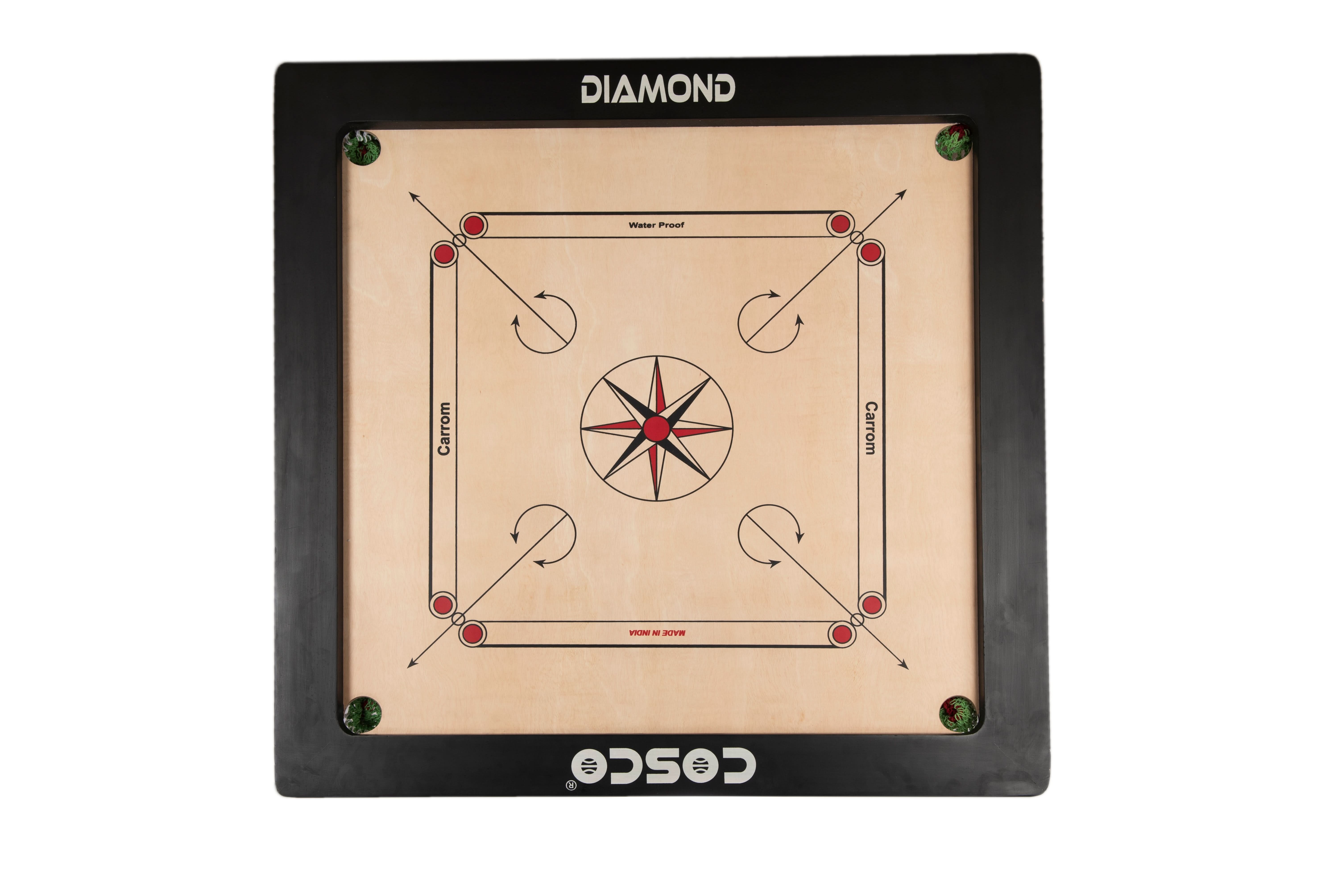 Carrom Board Diamond 35 inches Secondary image