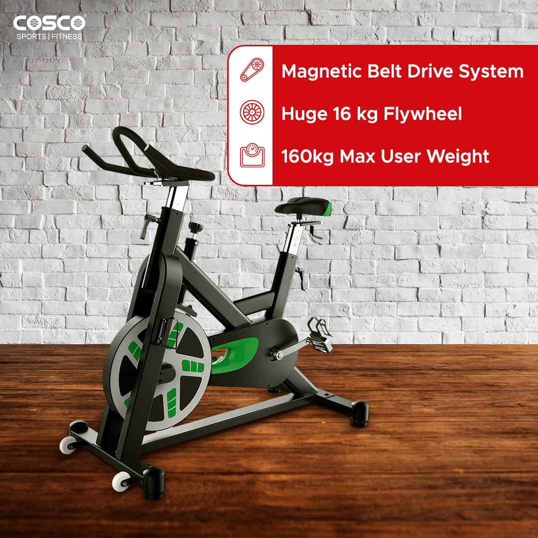 Gyro-XB06 Group Cycling bike with Magnetic Belt Drive System