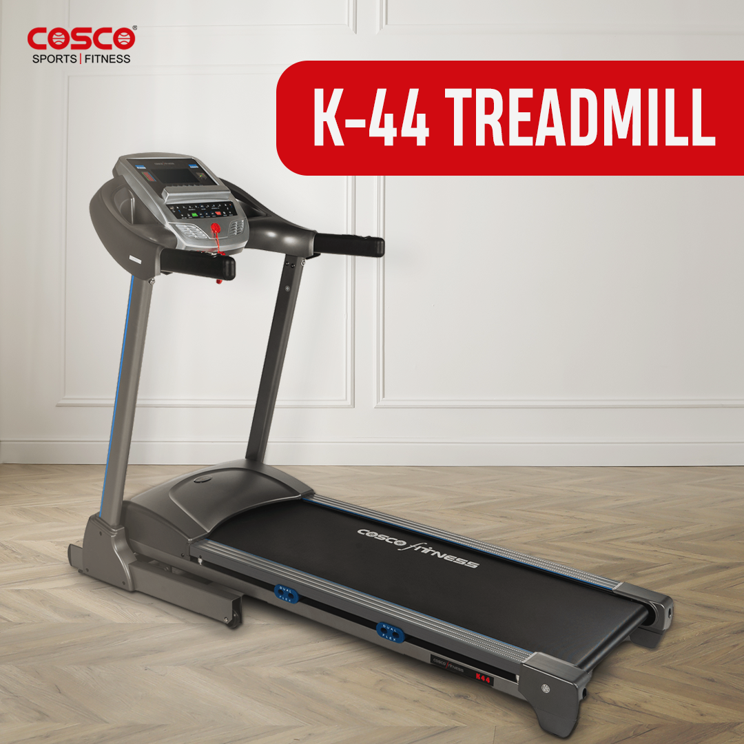 K 44  DC Motorised Treadmill with 2 HP & 4 HP Peak Power Main image