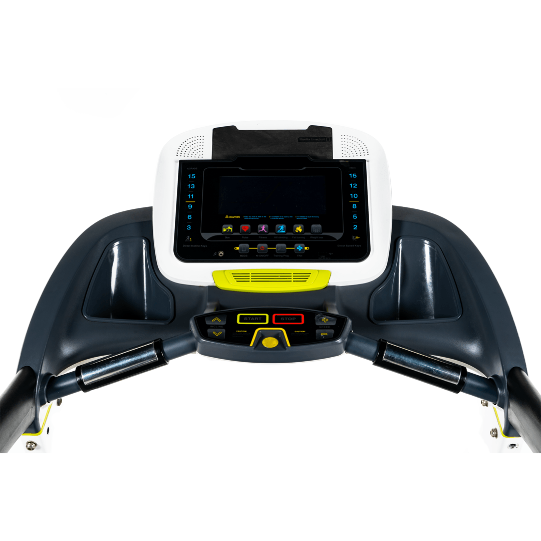 AC 600 Multipurpose Treadmill with 3 HP Peak Power & 7 Inch Blue LCD Display makes it more functional & durable.