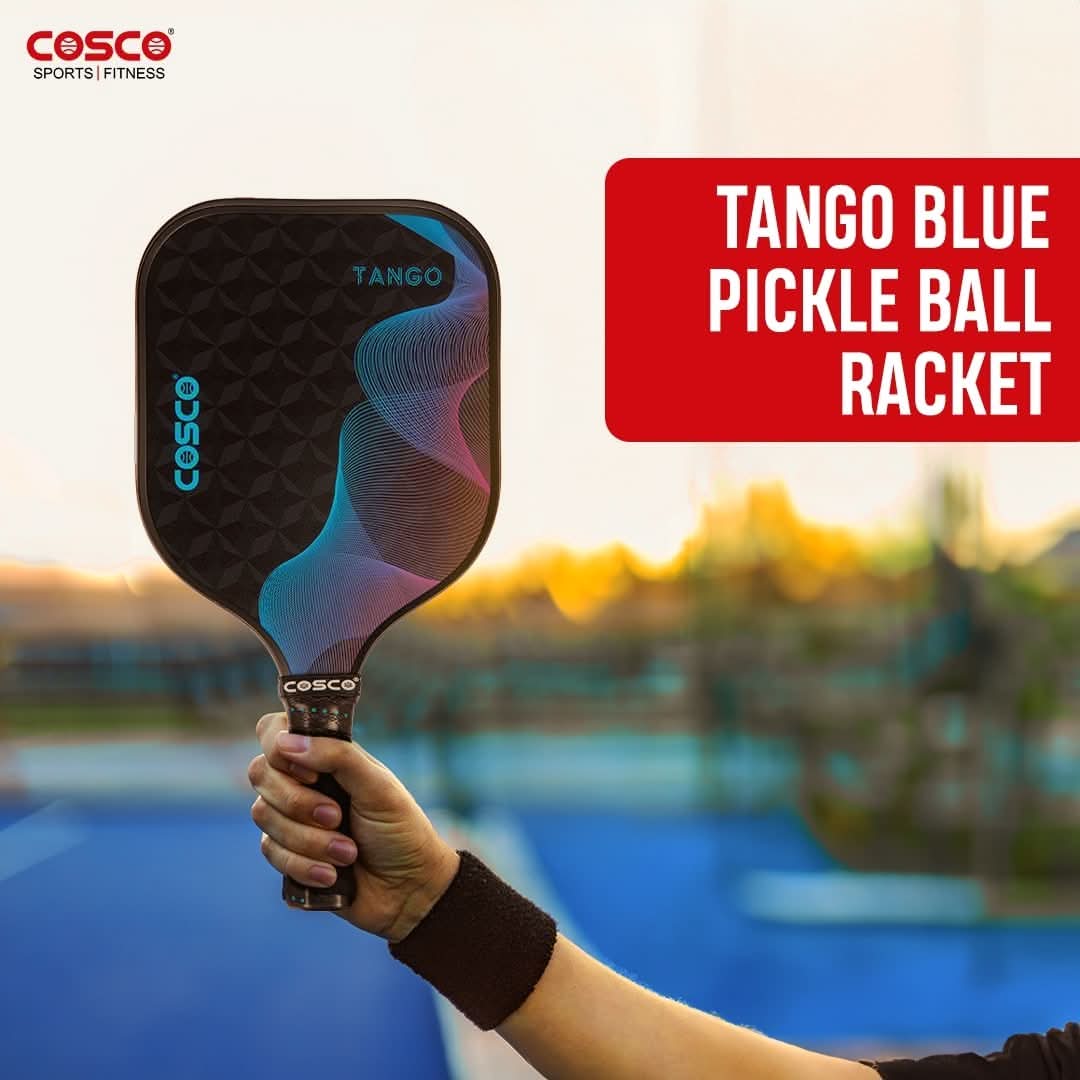 Pickle Ball Racket With String Cosco Tango Blue & Pink Pickleball Paddles | Beginner’s Choice – Cosco ...