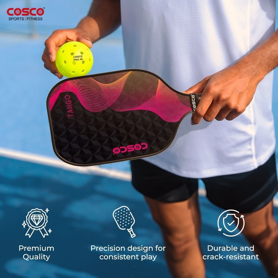 Cosco Tango Blue & Tango Pink Pickleball Paddles Main image