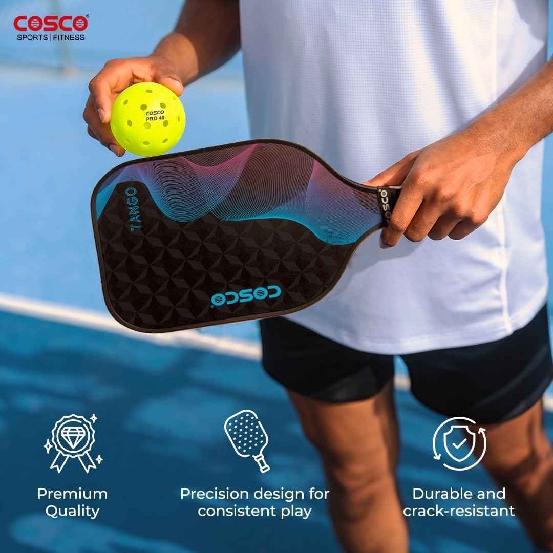 Cosco Tango Blue & Tango Pink Pickleball Paddles