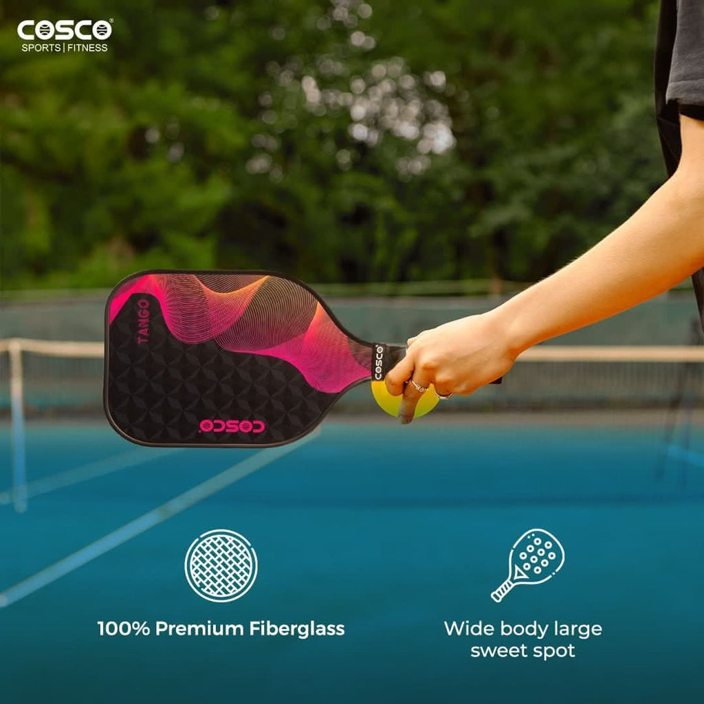 Cosco Tango Blue & Tango Pink Pickleball Paddles