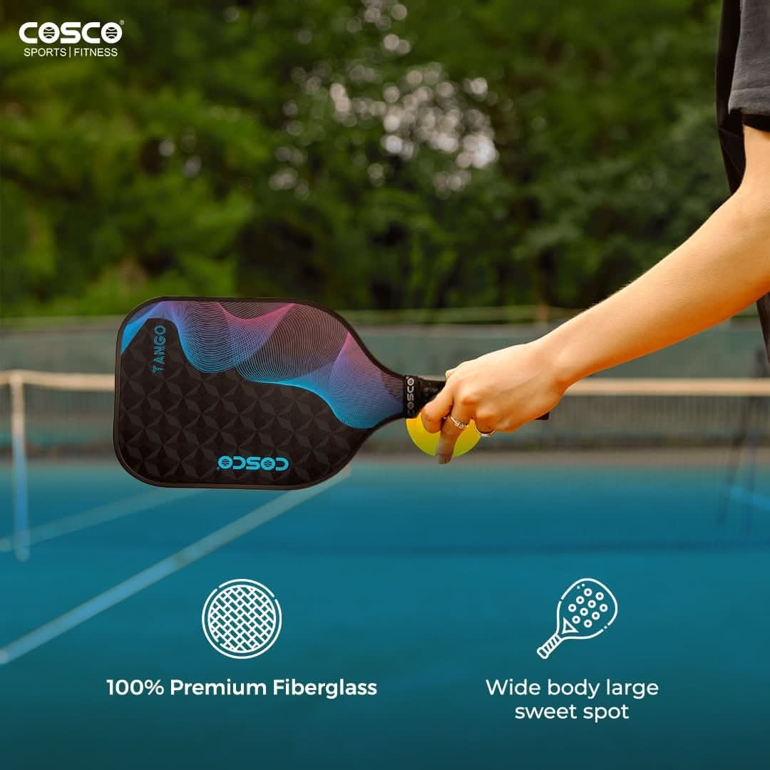 Cosco Tango Blue & Tango Pink Pickleball Paddles