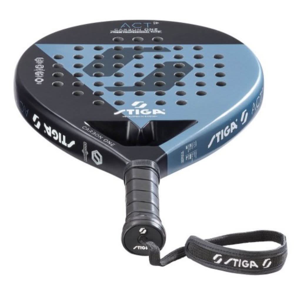 STIGA ACT Black Blue Padel Racket