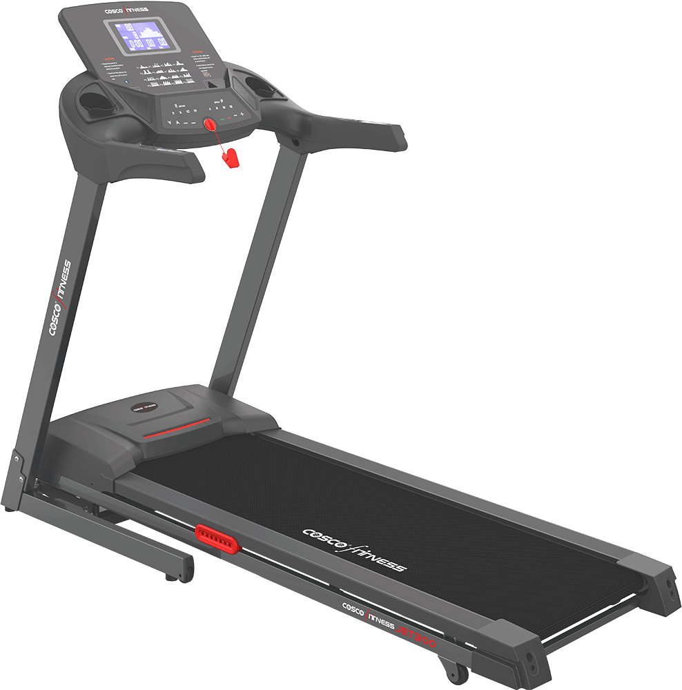 JET 300 Treadmill with additional shock absorbers