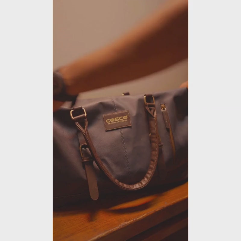 COSCO Nomad Vegan Leather Duffle Bag – 45 Ltrs