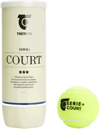 Tennis TRETORN SERIE + COURT (2Petcans Total 6 Balls)