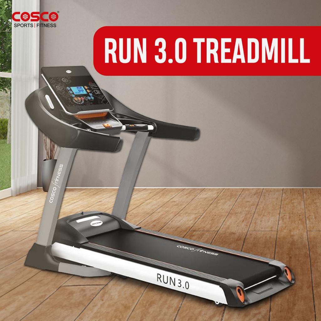 Run 3.0 Gym Runner Treadmill with 4 HP Peak Power