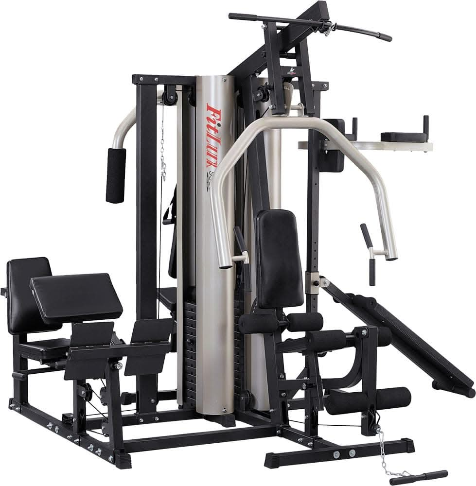 Fitlux 9950 D - Ultimate Multi Station Gym Workout Machine