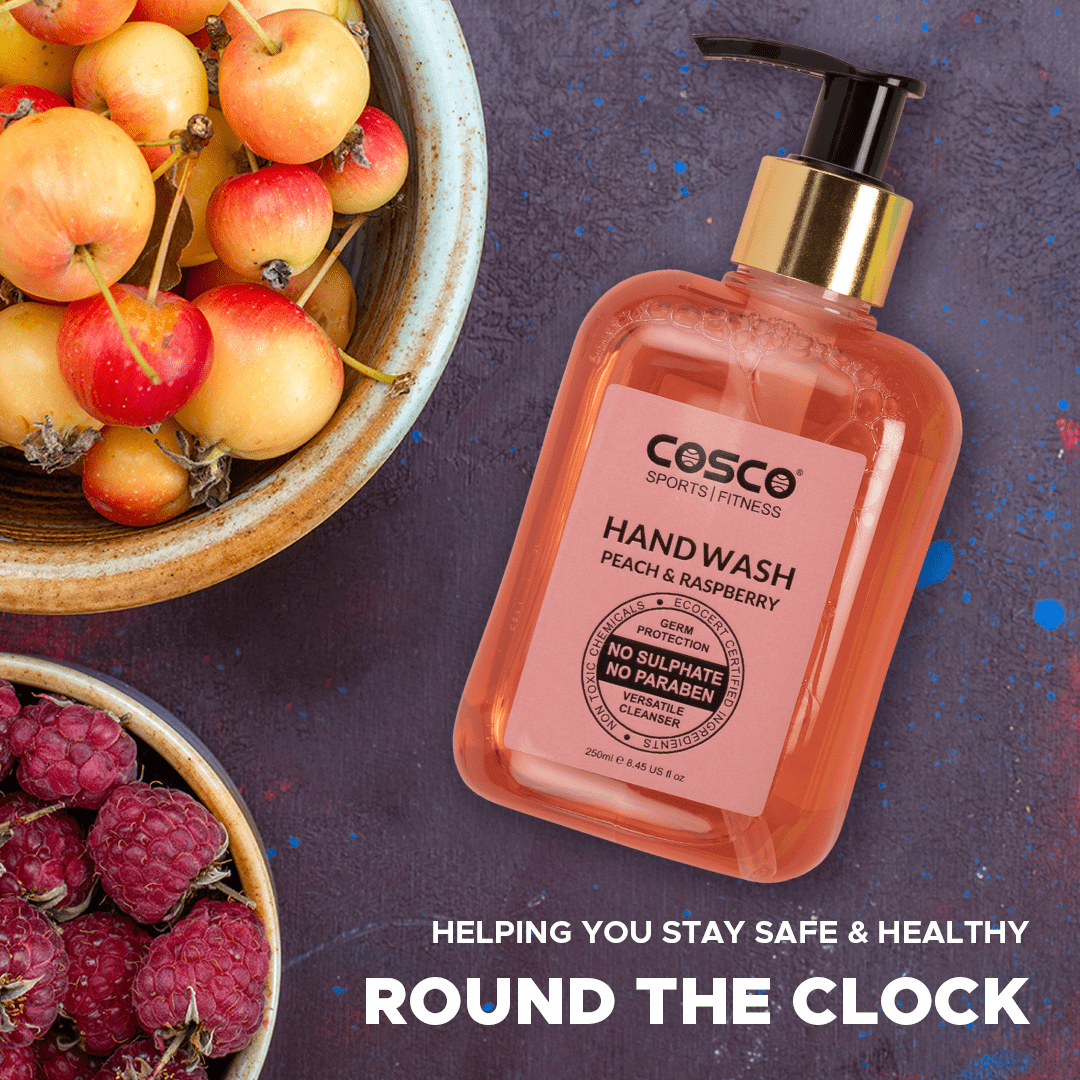 Hand Wash PEACH & RASPBERRY 250ml Main image