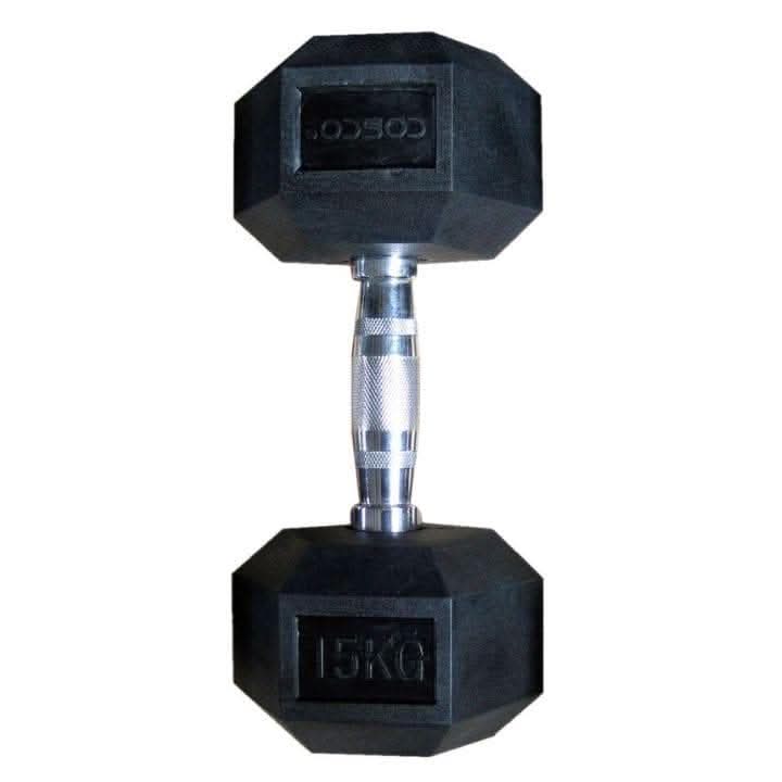 Best Quality Hexa Dumbbells Made with Cancer Free Material per 1pc