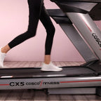 CX 5 (2 HP AC Motor Semi-Commercial Treadmill) with Additonal Shock Absorption System