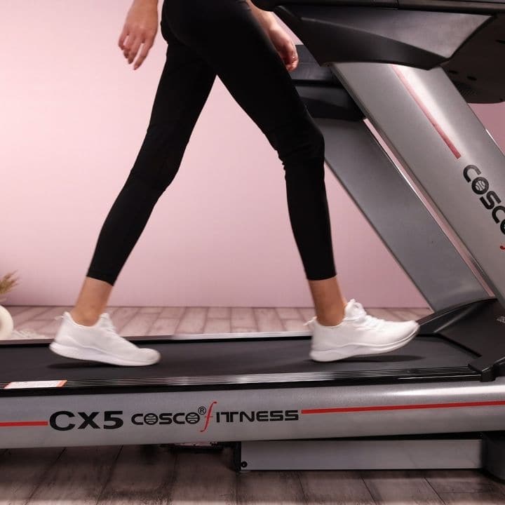 CX 5 (2 HP AC Motor Semi-Commercial Treadmill) with Additonal Shock Absorption System