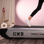 CX 9 (3 HP AC Motorised Auto Incline Treadmill) 6 HP Peak Motor
