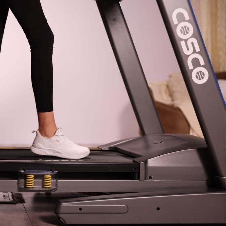 AC 800 Semi-Commercial Workout Treadmill with 5 HP Peak Power