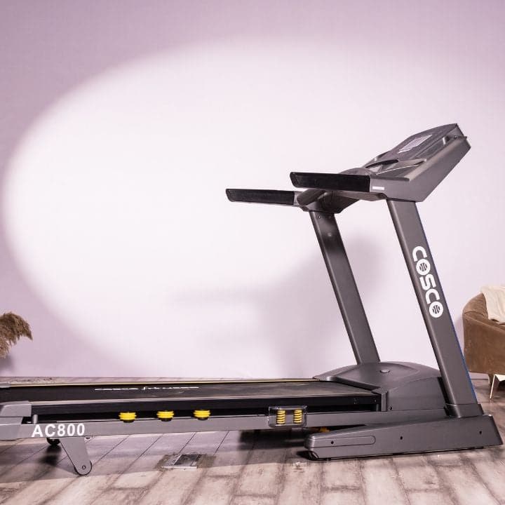 AC 800 Semi-Commercial Workout Treadmill with 5 HP Peak Power